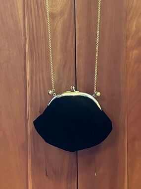 Koret Vintage Black Velvet Evening Purse